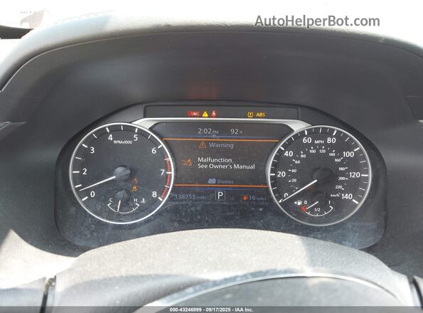 1N4BL4CV1LC165014 2020 NISSAN ALTIMA Orange უკანა სავარძლების ხედი