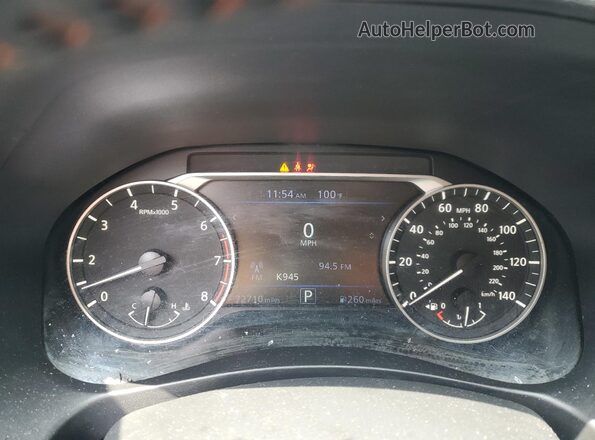 1N4BL4CV1LC184968 2020 NISSAN ALTIMA Gray ხელსაწყოთა პანელის ხედი