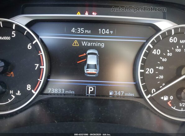 1N4BL4CV4LC175911 2020 NISSAN ALTIMA Синий Вид задних сидений
