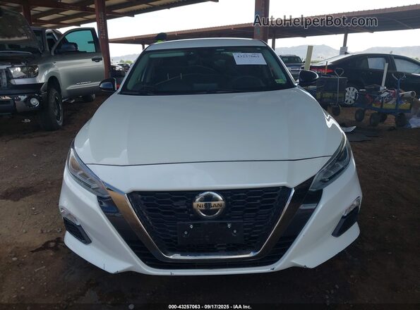 1N4BL4CV6MN324602 2021 NISSAN ALTIMA White Vista del cuadro de instrumentos