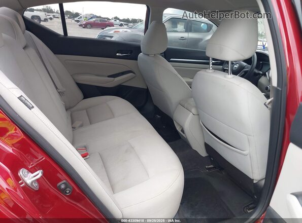 1N4BL4DV2NN359394 2022 NISSAN ALTIMA Red VIN sticker view