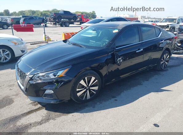 1N4BL4DV6MN349563 2021 NISSAN ALTIMA Черный Передняя левая четверть