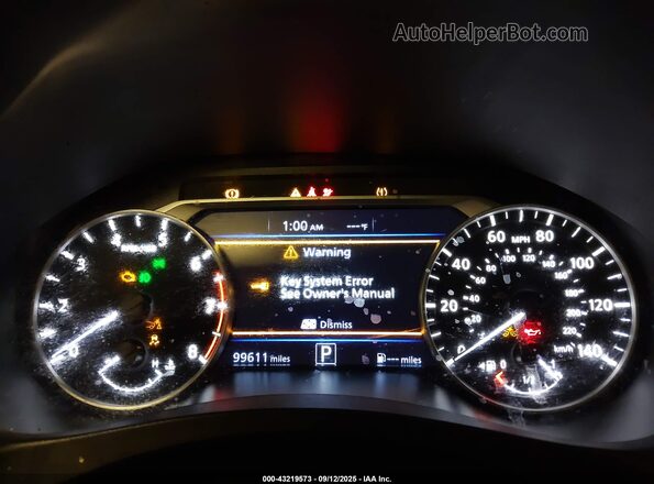 1N4BL4DW4LC227075 2020 NISSAN ALTIMA Черный Вид задних сидений