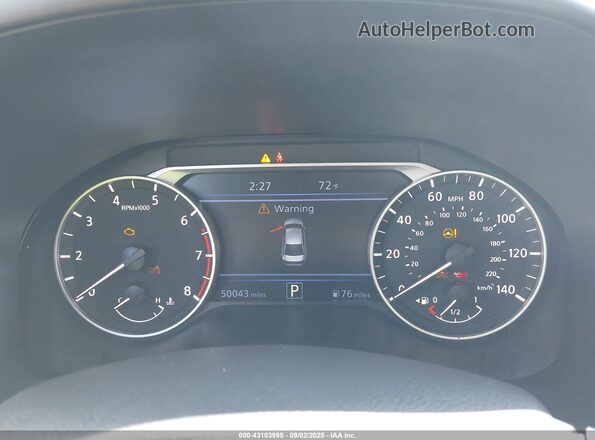 1N4BL4EW2LC229213 2020 NISSAN ALTIMA Черный Вид задних сидений