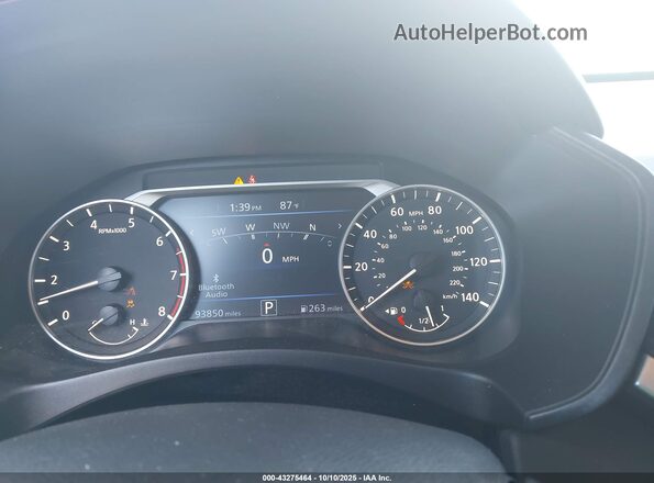 1N4BL4FW0LC123499 2020 NISSAN ALTIMA Silver Vista de los asientos traseros