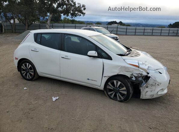 1N4BZ0CP4HC301099 2017 NISSAN LEAF White 