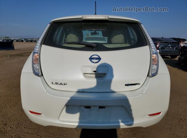1N4BZ0CP9HC300191 2017 NISSAN LEAF White 