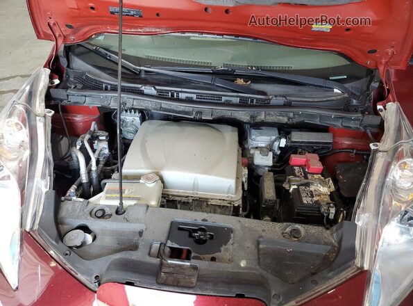 1N4BZ0CPXHC311474 2017 NISSAN LEAF Бордовый 
