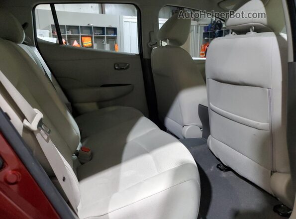 1N4BZ0CPXHC311474 2017 NISSAN LEAF Бордовый 