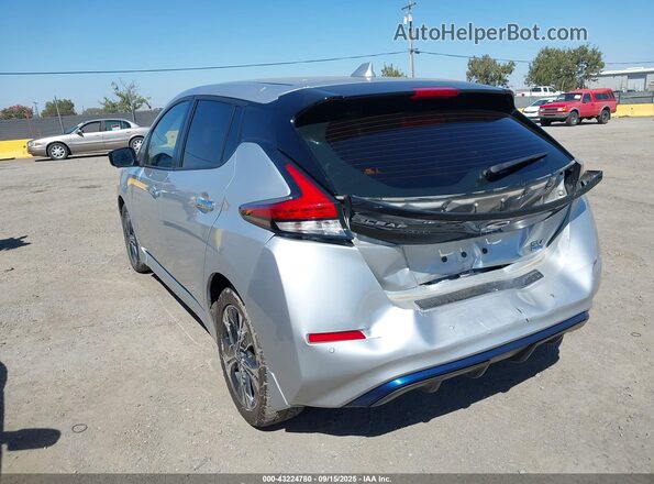 1N4BZ1CP8LC305123 2020 NISSAN LEAF Silver Rear left