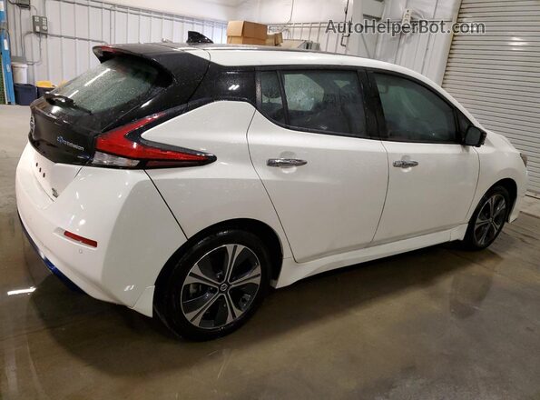 1N4BZ1DV7MC555161 2021 NISSAN LEAF White 