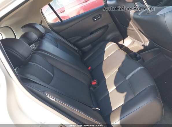 1N4BZ1DV9MC553329 2021 NISSAN LEAF Silver Вид наклейки з VIN-кодом
