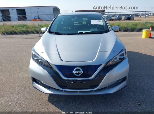 1N4BZ1DV9MC553329 2021 NISSAN LEAF Silver Вид щитка приладів