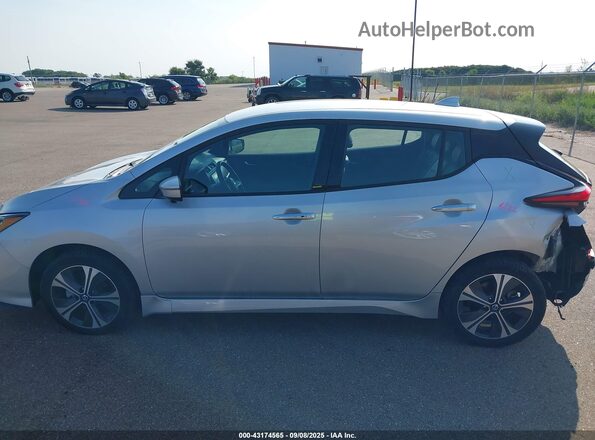 1N4BZ1DV9MC553329 2021 NISSAN LEAF Silver Панорамний вид салону 360°
