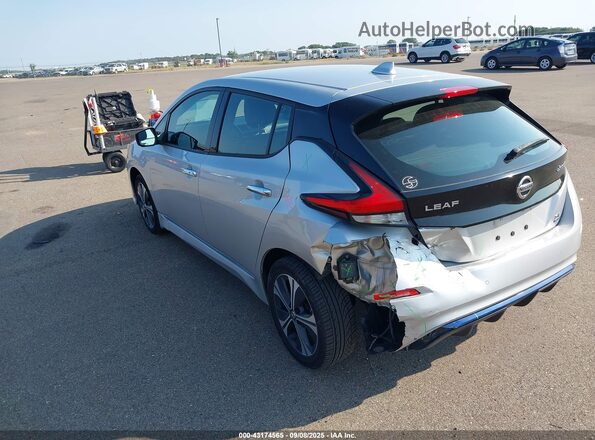 1N4BZ1DV9MC553329 2021 NISSAN LEAF Silver Задня ліва чверть