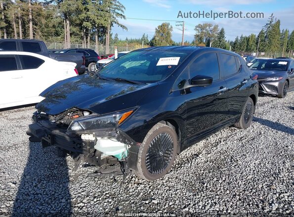 1N4CZ1CV0PC553570 2023 NISSAN LEAF Black Front left