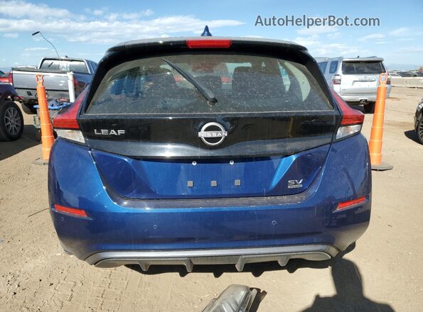 1N4CZ1CV5SC559129 2025 NISSAN LEAF Blue Rear view