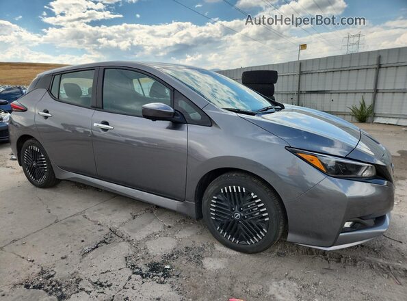 1N4CZ1CVXRC551067 2024 NISSAN LEAF Gray 