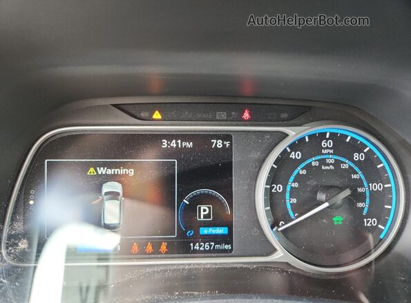 1N4CZ1CVXRC551067 2024 NISSAN LEAF Gray 