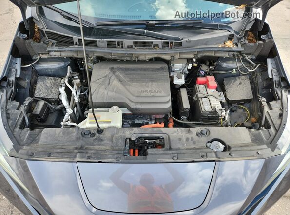 1N4CZ1CVXRC551067 2024 NISSAN LEAF Gray 