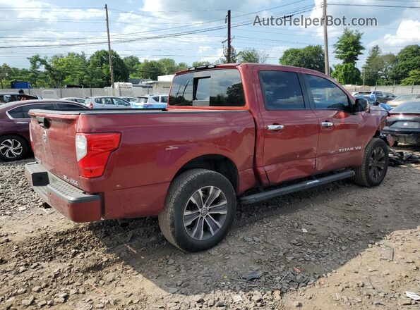 1N6AA1E50JN525945 2018 NISSAN TITAN Бордовый 