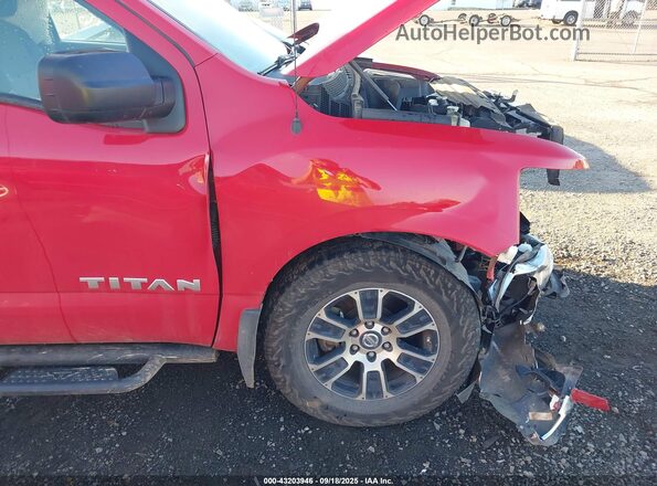 1N6AA1ED5MN525533 2021 NISSAN TITAN Red 