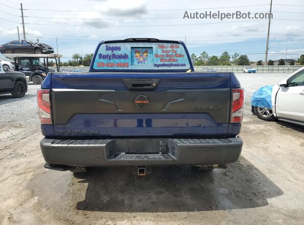 1N6AA1ED9MN504295 2021 NISSAN TITAN Blue 
