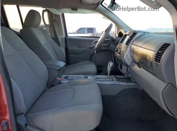 1N6AD0EV2KN735045 2019 NISSAN FRONTIER Red Widok wnętrza z przodu