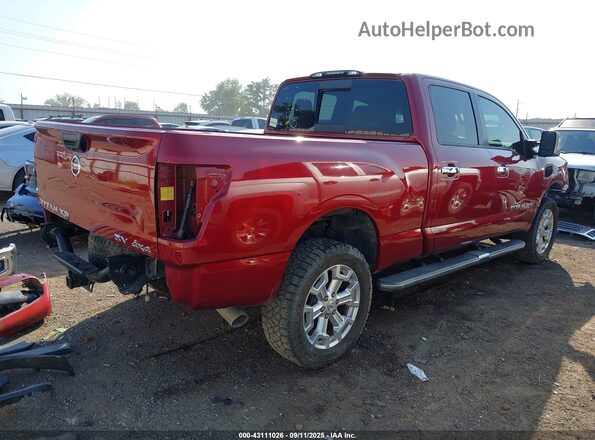 1N6BA1F40HN576009 2017 NISSAN TITAN XD Burgundy უკანა მარჯვენა