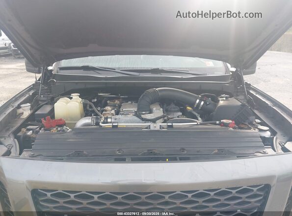 1N6BA1F45JN530004 2018 NISSAN TITAN XD Gray Rear view