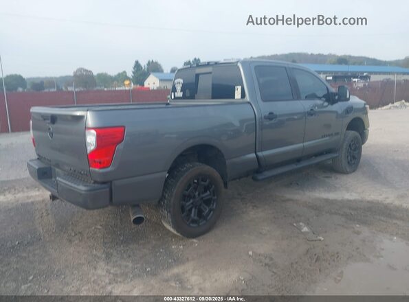 1N6BA1F45JN530004 2018 NISSAN TITAN XD Gray Rear right