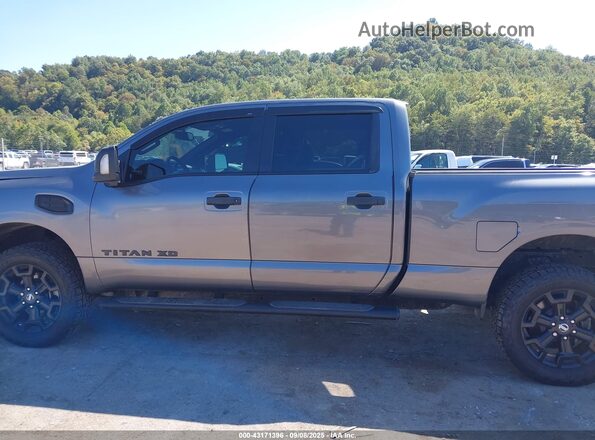 1N6BA1F4XJN550152 2018 NISSAN TITAN XD Gray 