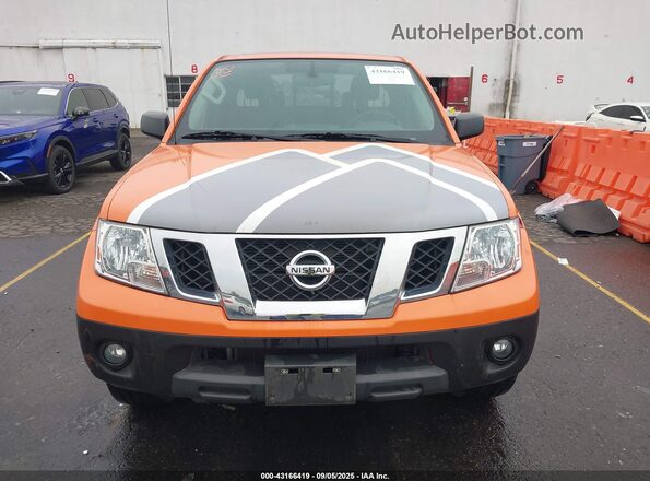 1N6ED0CF1MN720164 2021 NISSAN FRONTIER Orange Rear interior view