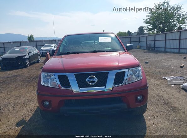1N6ED0CF3LN714879 2020 NISSAN FRONTIER Red უკანა სალონის ხედი