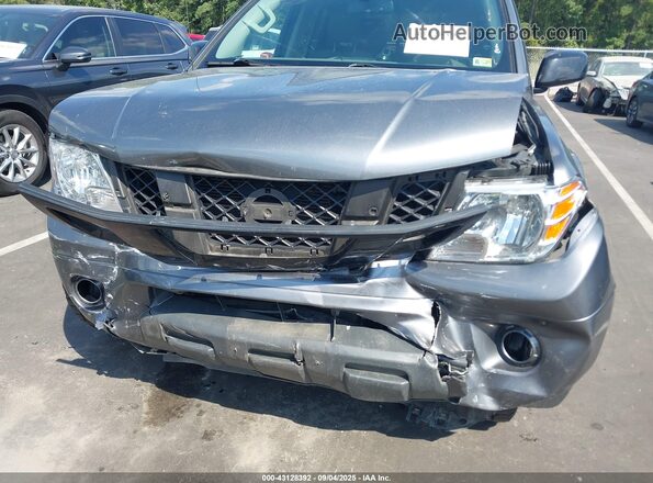 1N6ED0EB2MN713637 2021 NISSAN FRONTIER Серый Вид спереди
