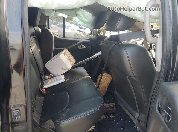 1N6ED0EB7MN706294 2021 NISSAN FRONTIER Black Widok tylnych siedzeń