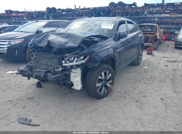1V23C2CA6LC209989 2020 VOLKSWAGEN ATLAS Black Przód lewy