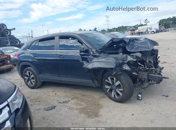 1V23C2CA6LC209989 2020 VOLKSWAGEN ATLAS Black Widok wnętrza z tyłu