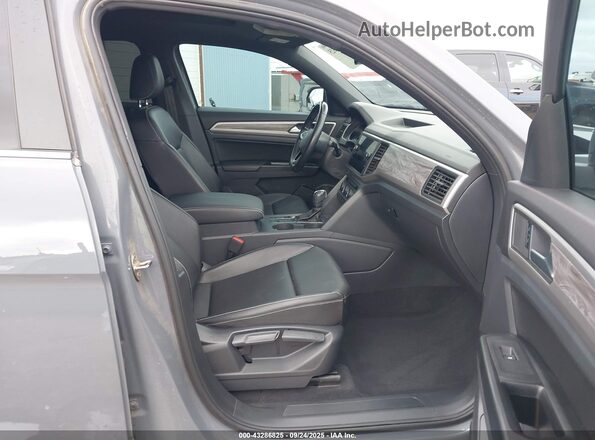 1V25C2CA2LC201879 2020 VOLKSWAGEN ATLAS Gray Սալոնի դիմացի տեսք
