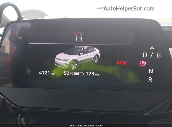 1V25MPE81SC006505 2025 VOLKSWAGEN ID.4 Gray Rear seats view