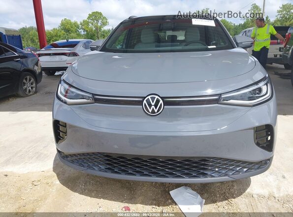 1V25MPE81SC006505 2025 VOLKSWAGEN ID.4 Gray Front view