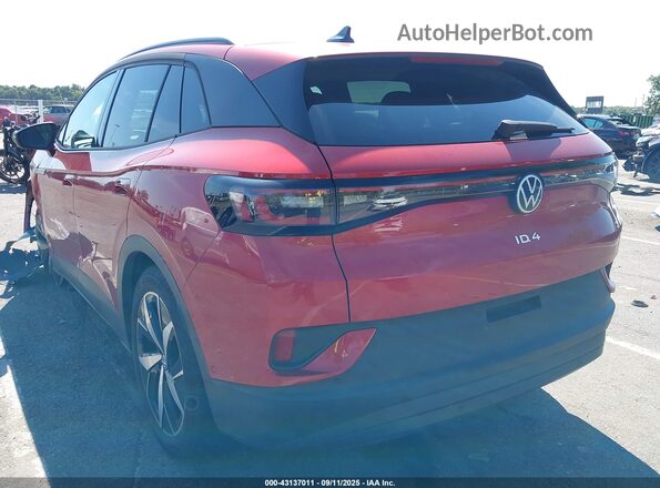 1V25MPE82PC020940 2023 VOLKSWAGEN ID.4 Red უკანა მარცხენა