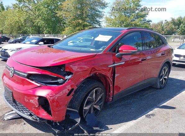 1V25MPE82PC020940 2023 VOLKSWAGEN ID.4 Red წინა ხედი