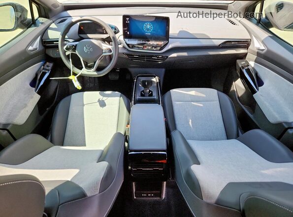 1V2BMPE81RC002354 2024 VOLKSWAGEN ID.4 Gray Dashboard view