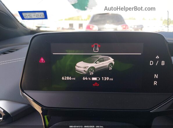 1V2BMPE86RC012605 2024 VOLKSWAGEN ID.4 Gray Vista de los asientos traseros