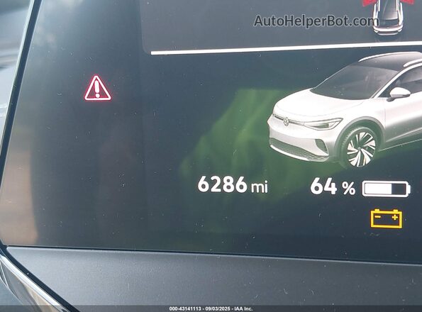 1V2BMPE86RC012605 2024 VOLKSWAGEN ID.4 Gray Vista interior de 360 grados