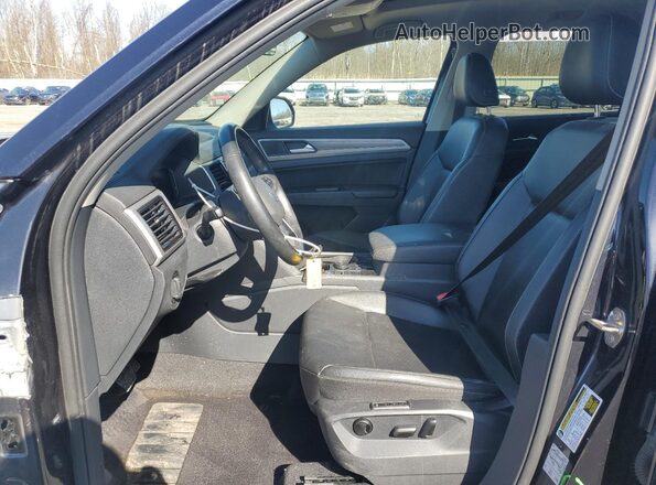 1V2BP2CA7MC509591 2021 VOLKSWAGEN ATLAS Black Widok wnętrza z przodu