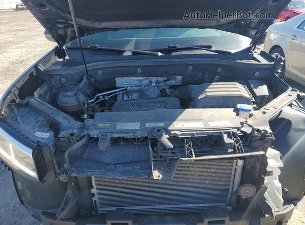 1V2BP2CA7MC509591 2021 VOLKSWAGEN ATLAS Black Widok komory silnika
