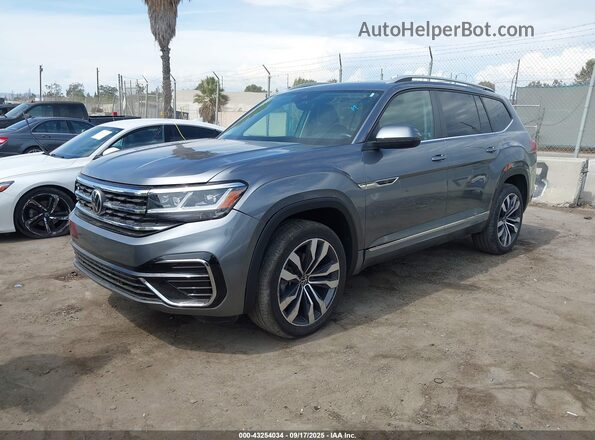 1V2CR2CA4MC538710 2021 VOLKSWAGEN ATLAS Gray 