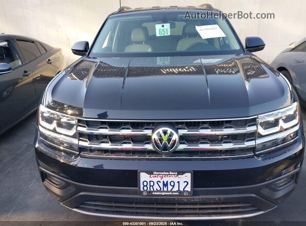 1V2DP2CA8LC501278 2020 VOLKSWAGEN ATLAS Black Rear interior view